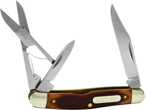 Old Timer 106OT Grandad’s 2 bladed folding knife with scissors