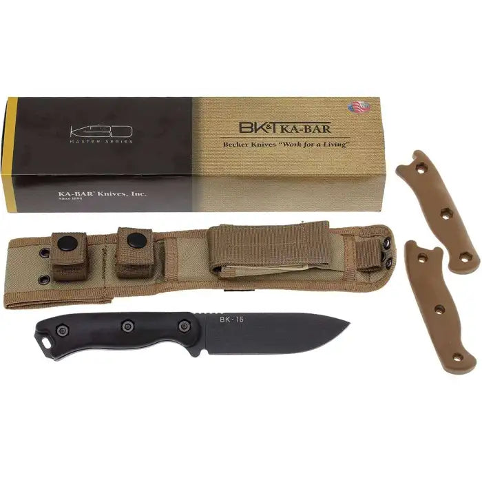 KA-BAR Becker BK16 Short Drop Point Knife
