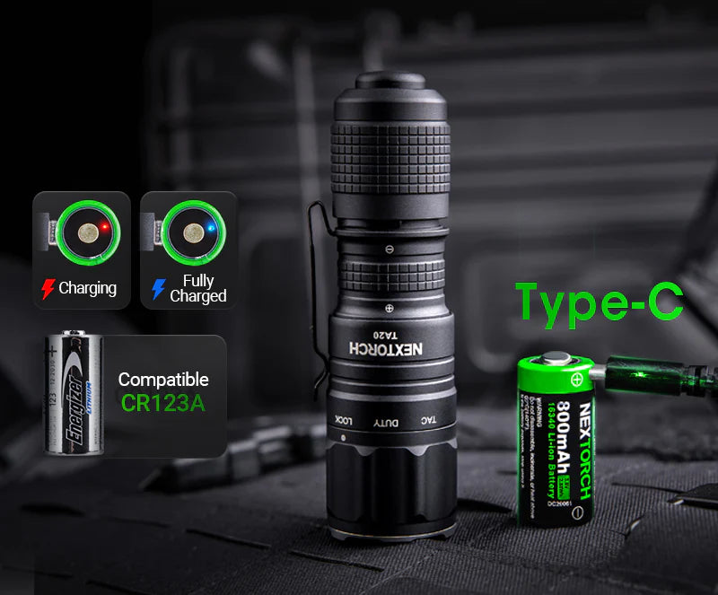 NEXTORCH TA20 Tactical Flashlight