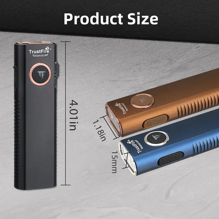 TrustFire MINIX3 EDC Multi-Function Flashlight