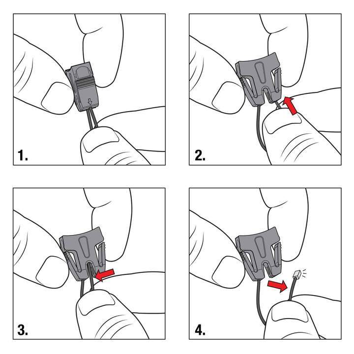 Boomerang Retractable Gear Tether-Strap
