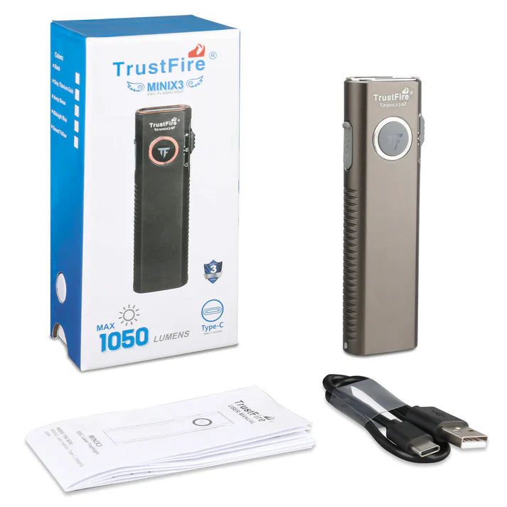TrustFire MINIX3 EDC Multi-Function Flashlight
