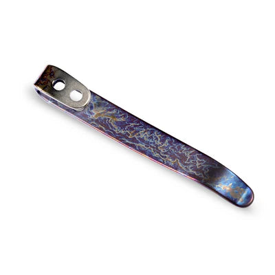 Civivi Flamed Titanium Pocket Clips
