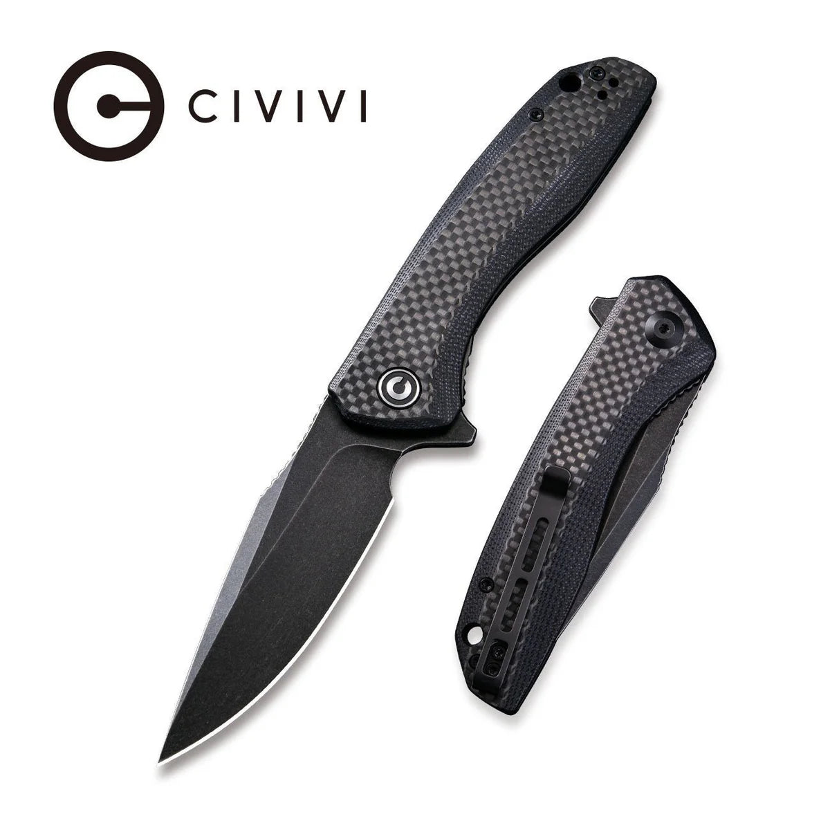 CIVIVI Baklash - G10 & Carbon Fiber Handle