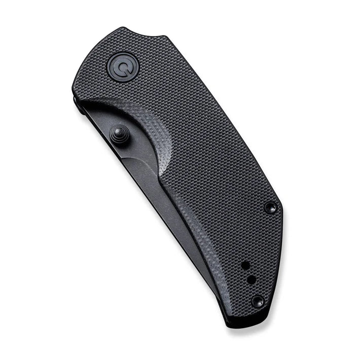 CIVIVI Thug 2 - Black G10 Handle, Black Stonewashed Blade