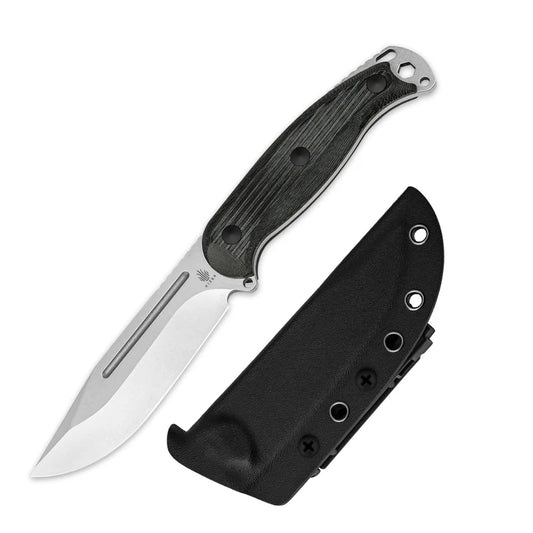 KIZER Ursa Major -Nitro-V Blade, Black Micarta Handle