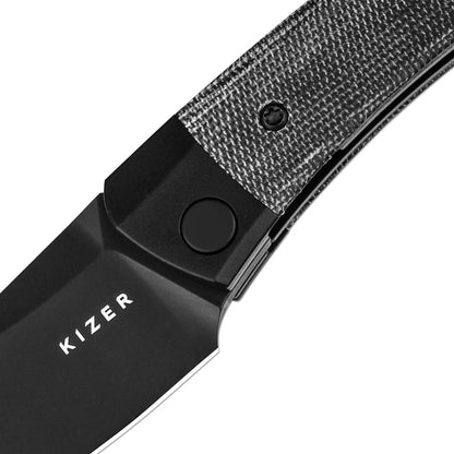 KIZER Mini Momo - Aluminum & Micarta Handle