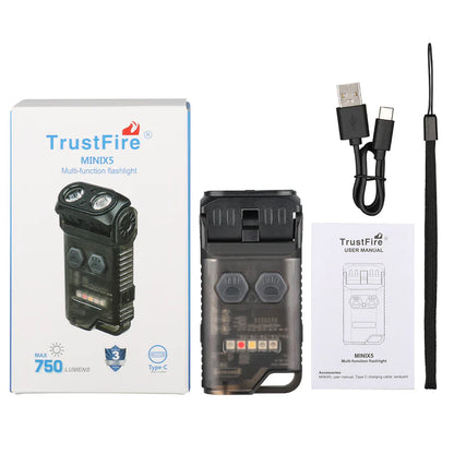 TrustFire MINIX5 - Multifunctional EDC Flashlight