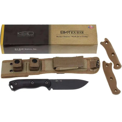 KA-BAR Becker BK16 Short Drop Point Knife