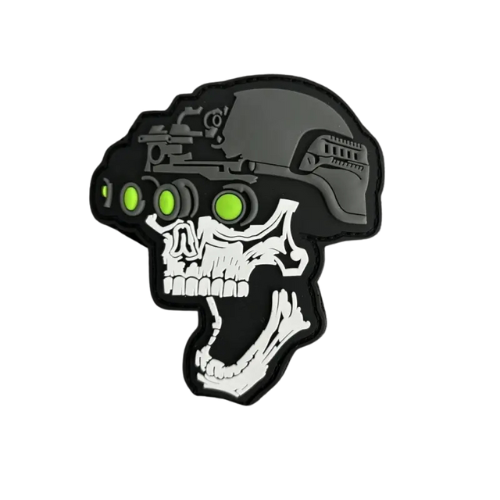 Skull Tactical Night Vision Morale Patch