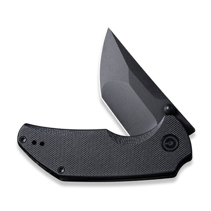 CIVIVI Thug 2 - Black G10 Handle, Black Stonewashed Blade