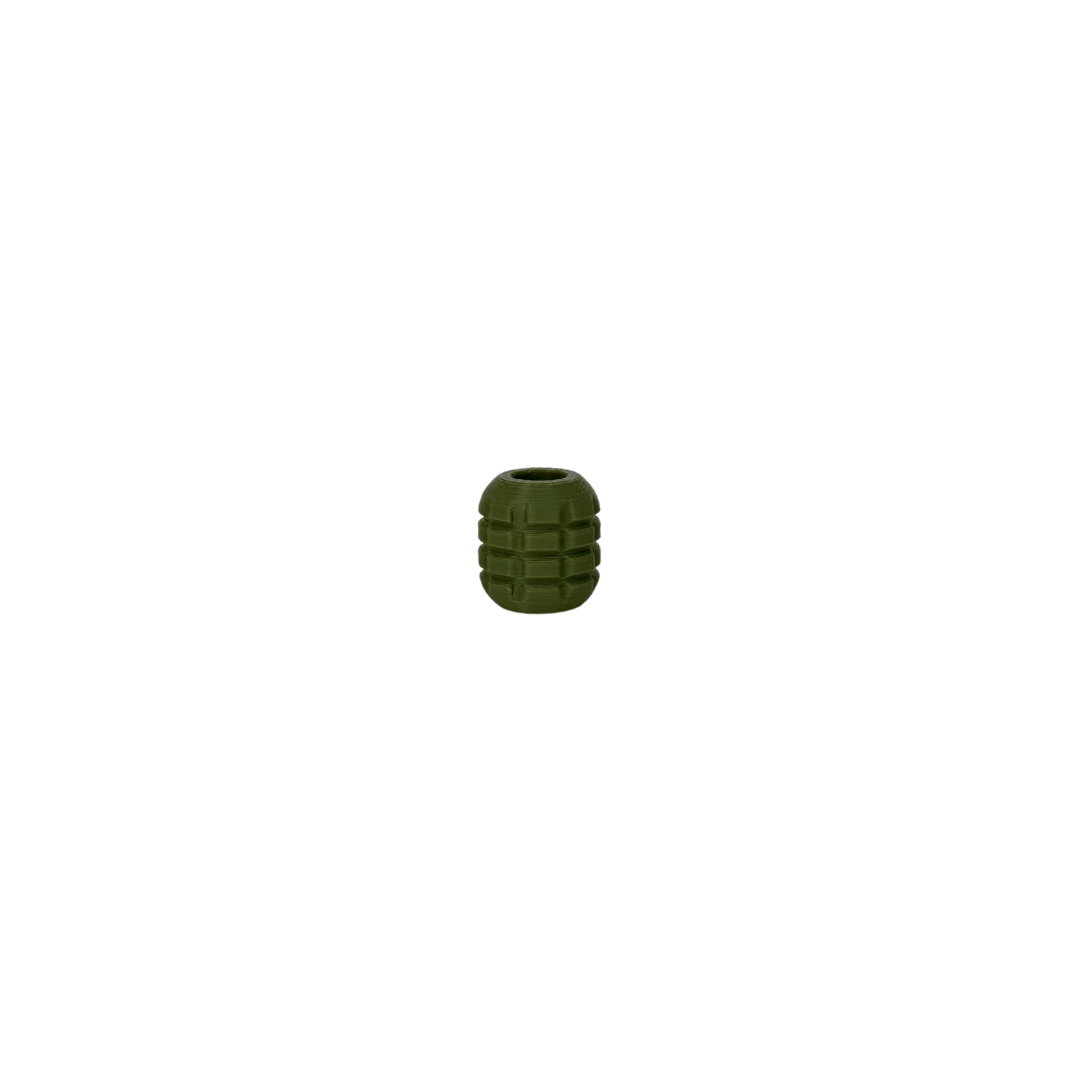 Lanyard Beads - 3D Printed / Grenade