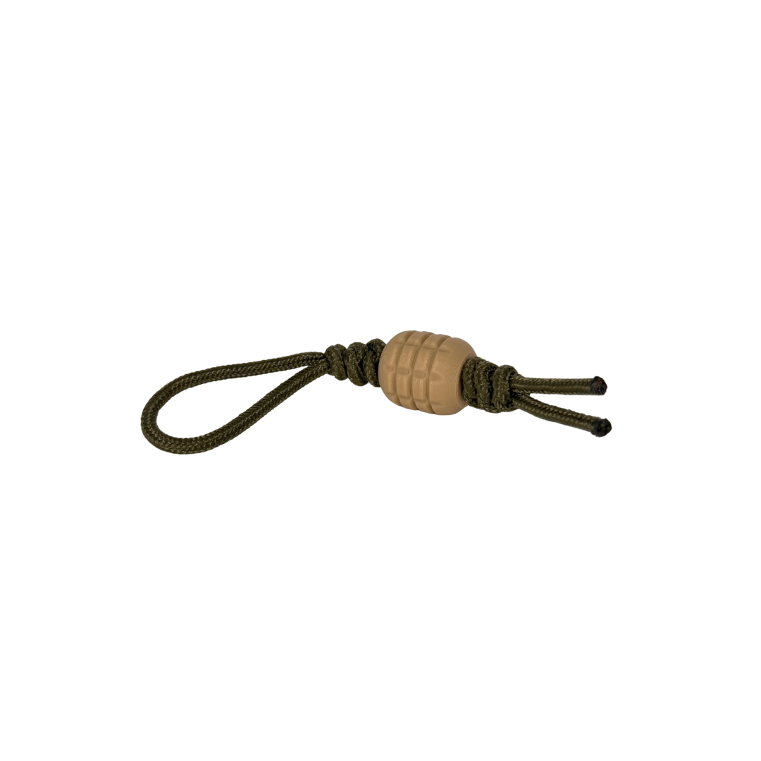 Lanyard Beads - 3D Printed / Grenade