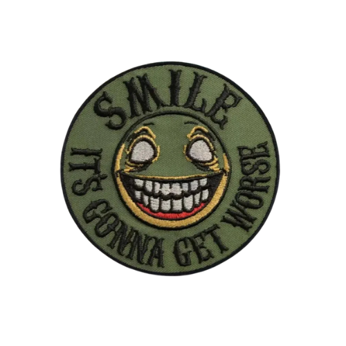 Smile Fabric Morale Patch