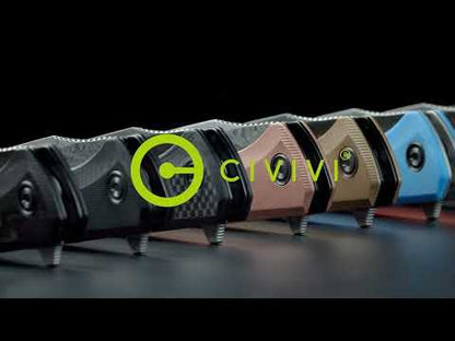 CIVIVI Baklash - G10 & Carbon Fiber Handle